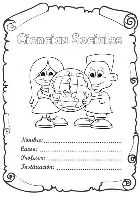 Imagenes De Caratulas Para Dibujar De Estudios Sociales Brainlylat