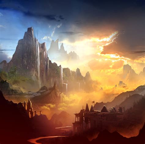 Fantasy Landscape by adriandis | Fantasy | 2D | CGSociety