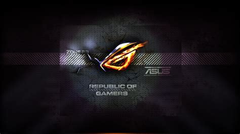 Tapety Černá Text Logo Republic Of Gamers Asus Značka Tma