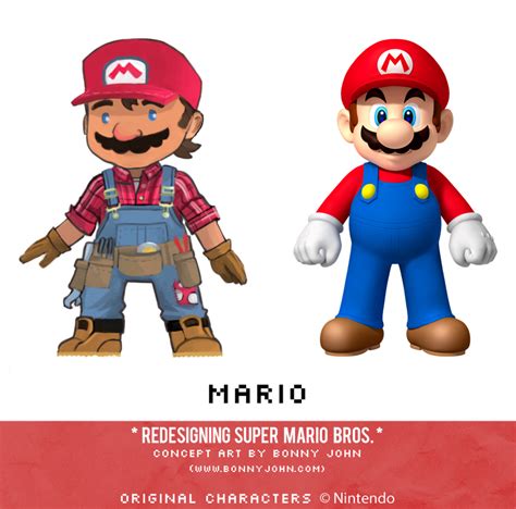 Redesigning Super Mario Bros 2013 2014 — Bonny John