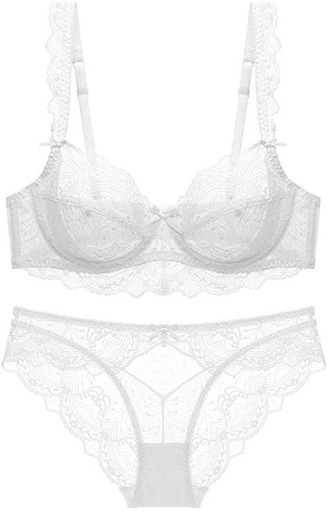 Womens Sexy Embroidery Lace Plunge Push Up Bra Set Underwear And Panti Kylie Max