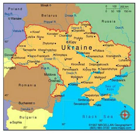 Europe Map Around Ukraine Topographic Map Of Usa With States