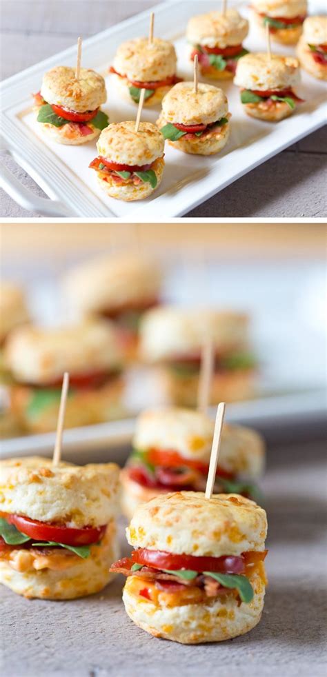 They taste super made with ground beef, but i sometimes substitute bacon, ham, ground pork or sausage. Mini Pimento BLT Cheddar Biscuits | Pizzazzerie