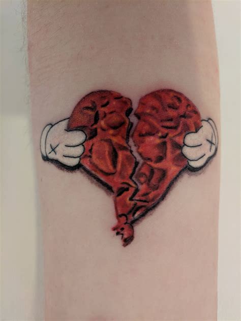 808s And Heartbreak My Favourite Album Tattoo Done By Charlie At Skin