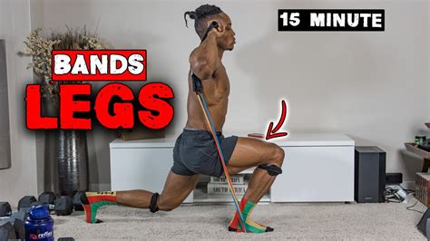 Minute Leg Workout With Fitbeast Resistance Band Youtube