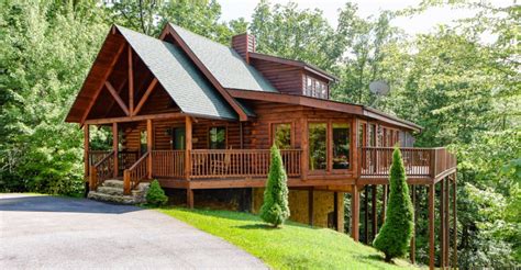 Private Gatlinburg Log Cabin Smoky Mountain Views In Tennessee