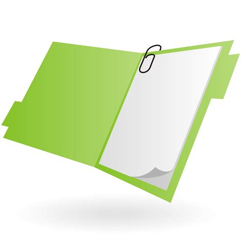 Vector For Free Use Office Folder Vector