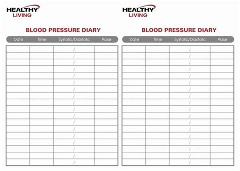 Printable Blood Pressure Chart By Age Dastmon