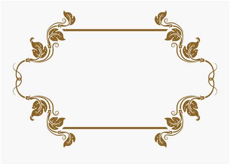 Royal Frame Design Png Free Transparent Clipart Clipartkey