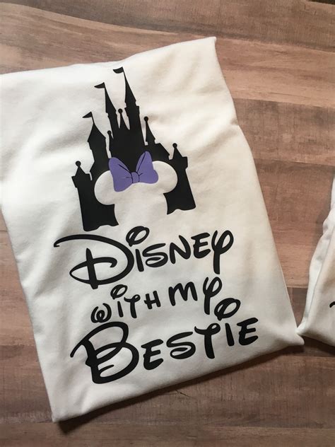 Bestie Vacation Matching Bestie Shirts Disney With My Etsy
