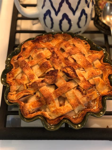 [homemade] Granny Smith Apple Pie Food