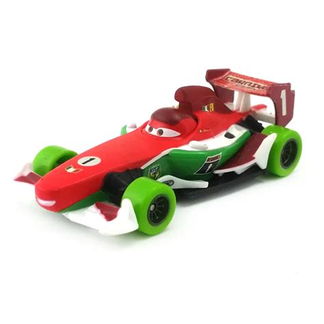 Disney Pixar Cars 2 Carnival Racers Francesco Bernoulli Metal Diecast Toy Car 1 55 Loose Brand