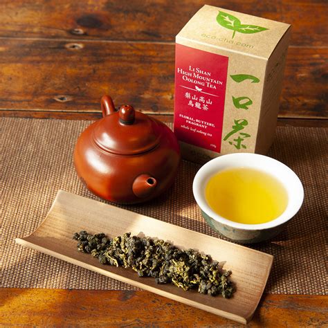 Li Shan High Mountain Oolong Tea Eco Cha Teas