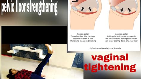 Pelvic Floor Strengthening Exercises Vagina Tightening Exercises Youtube