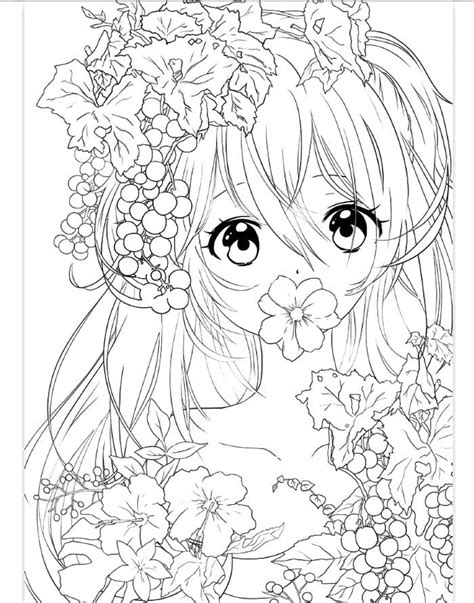 Aggregate More Than 82 Anime Drawing Coloring Pages Incdgdbentre