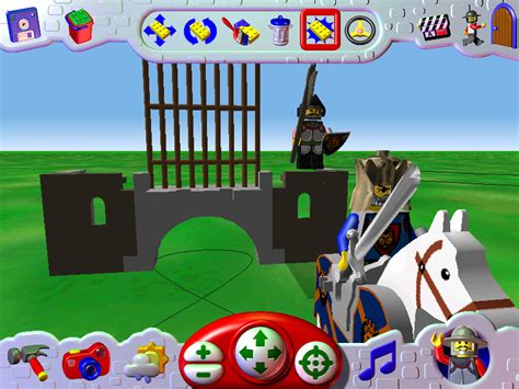 Screenshot Of Lego Creator Knights Kingdom Windows 2000 Mobygames