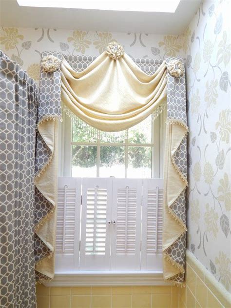 There are several different pros and. Small Bathroom Window Curtain Ideas Unique Elegant Window ...