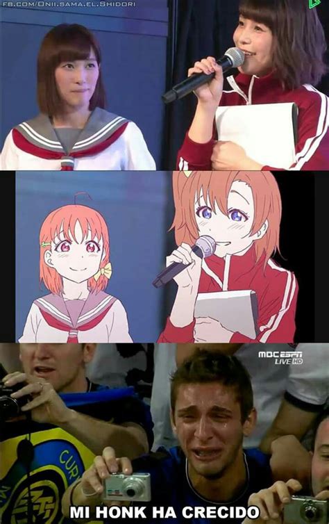 Pin De Valentina Calderon En Love Live Crossover Memes De Anime