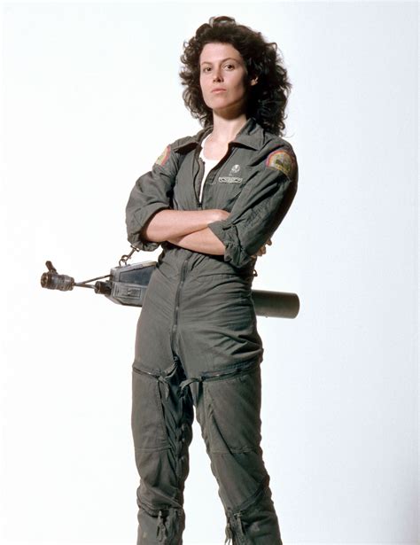 Sigourney Weaver As Ellen Ripley In Alien 1979 Oldschoolcool