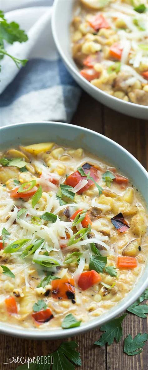 Cube leftover cornbread into 1 inch cubes. This Southwestern Potato and Corn Chowder is simple to make with leftover grilled vegetables, or ...