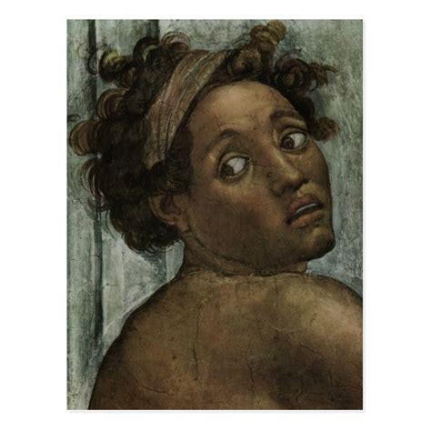 Michelangelo Renaissance Art Postcard Zazzle