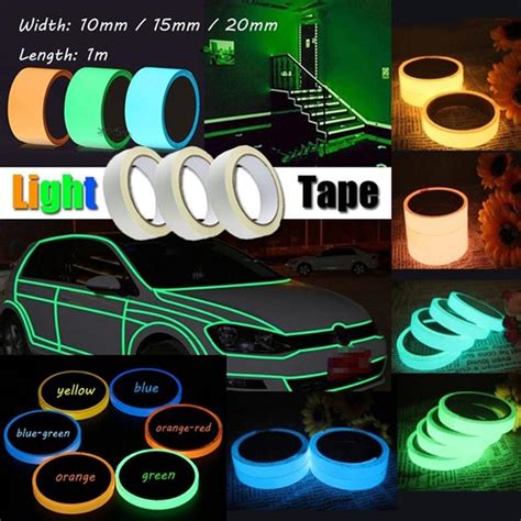 Luminous Tape Self Adhesive Glow In The Dark Safety Stage Home