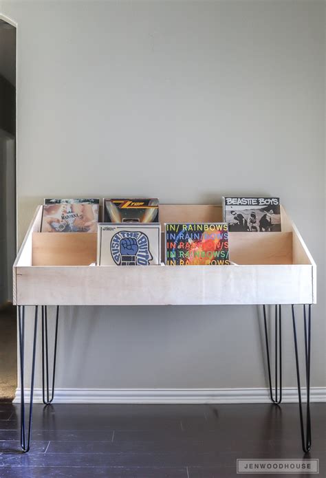 How To Build A Diy Vinyl Record Storage Cabinet Display