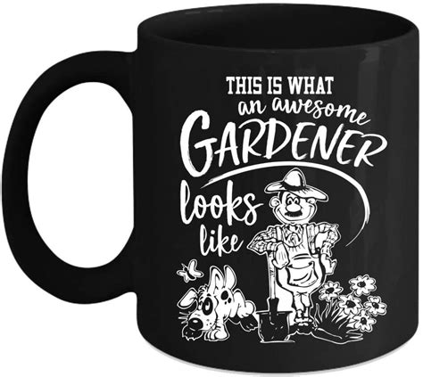 Funny This Is An Awesome Gardener Coffee Mug Cute Gardener