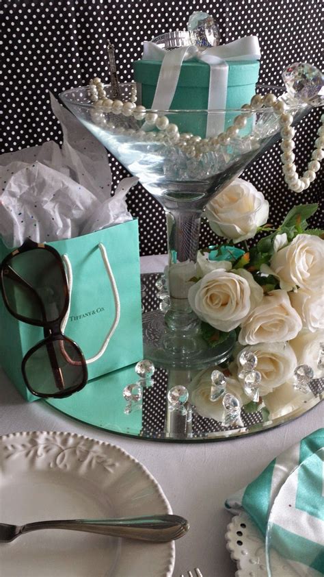 A blend of black and mild fruit tea that was just gorgeous. Breakfast at Tiffany Theme Centerpiece | Breakfast at ...