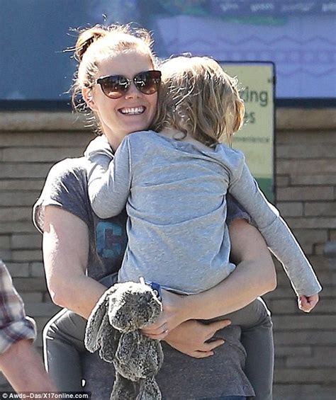 Amy Adams Flashes A Sweet Grin As She Dotes On Her Daughter Aviana