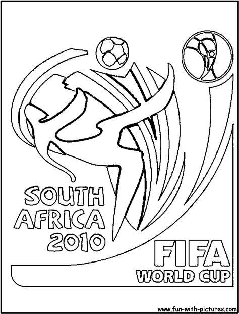 Print out soccer coloring of fifa top teams world cup football and women soccer. Fifa Worldcup Logo Coloring Page