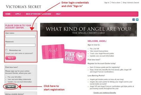 When prompted, enter offer code vcship50 at checkout. www.vsangelcard.com: Victoria's Secret Credit Card Login To Manage Your Account | Victorias ...
