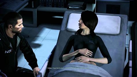 Mass Effect 3 Ashley Romance 6 Ashleys Jealous Of Miranda Youtube