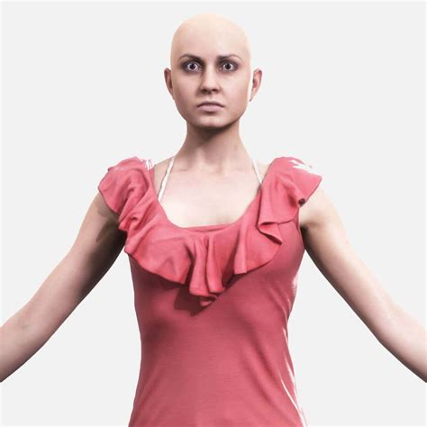 Human Female Scan D Model By ScanlabStudio