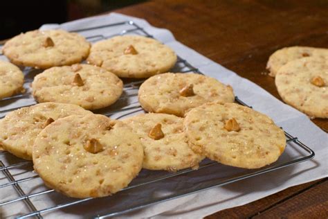 Jump to the shortbread cookies recipe or read on to see our tips for making them. Toffee Butterscotch Shortbread Cookies - What the Forks ...