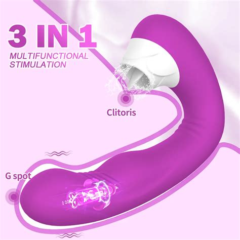 3 In 1 G Spot Clitoris Vagina Massage Stimulation 10 Modes Vibrator For