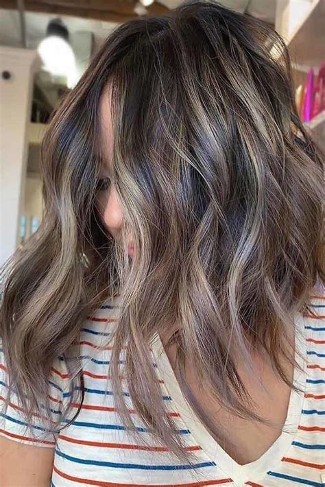 You can also go dark with a dark brown base when getting ash brown hair color. 70 Sassy Looks With Ash Brown Hair | LoveHairStyles.com in ...