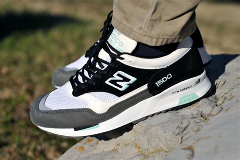 Free shipping on orders over $50. New Balance 1500 (Grey/Black/Teal) "Made in UK"