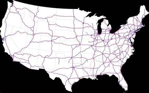 Current Interstate Highway Map