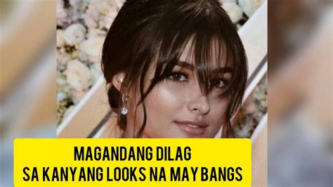 Liza Soberano Super Pretty Sa Kanyang Looks Na May Bangs Jannah Youtube