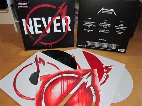 Metallica Through The Never 33 13rpm 3lp Colored Vinyl 3lp