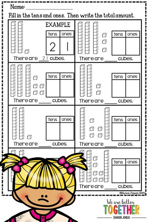 Place Value Worksheets For First Grade Abjectleader