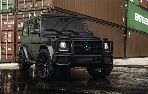 Black Mercedes G Wagon Wallpaper