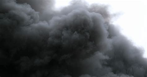 4k Thick Black Smoke Billowing From Burning Stock Footage Sbv 313830817