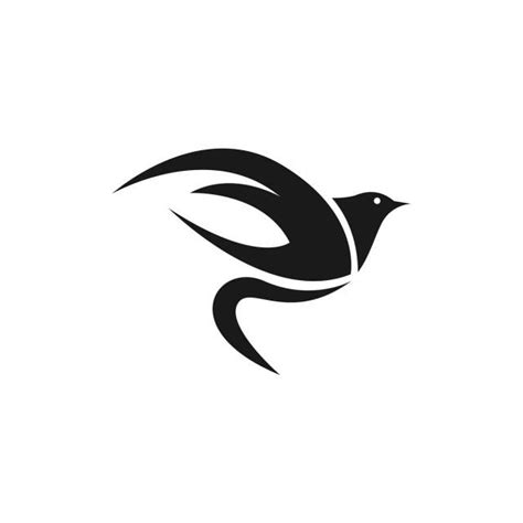Bird Logo Template Worli Painting Feather Drawing Logo Icons Logo