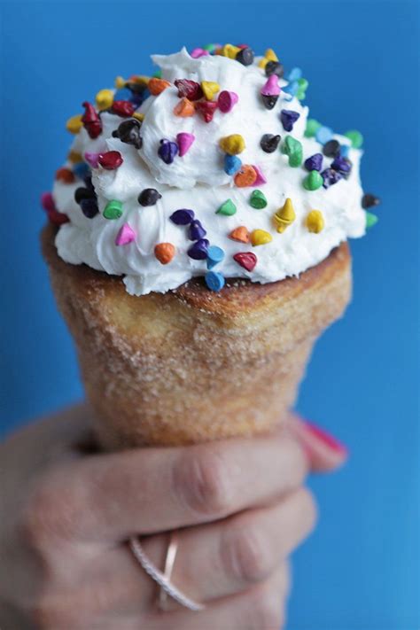 Make The Doughnut Ice Cream Cones That Won Instagram S Heart Recipe Ice Cream Desserts