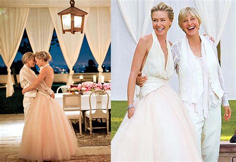 ellen degeneres and wife portia de rossi m2008 celebrities celebrity weddings ellen