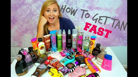 How To Get Tan Fast Indoor Tanning Tips Youtube