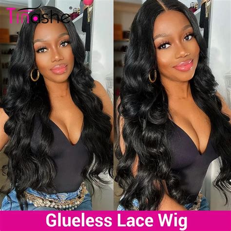 Tinashe Glueless Body Wave Lace Front Wig 5x5 Lace Closure Wig 13x6 HD