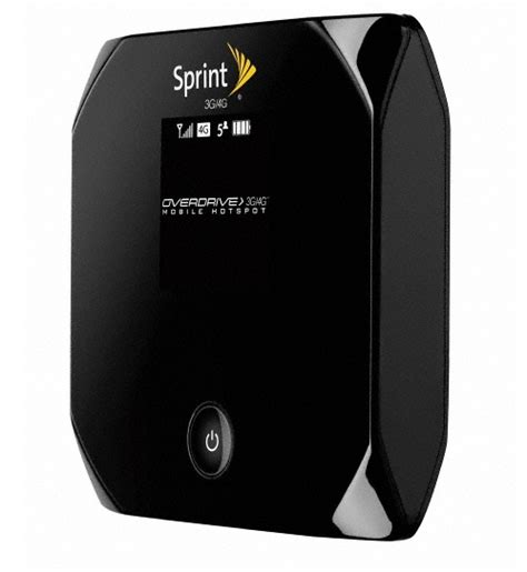 Sprint 3g4g Overdrive Mobile Hotspot Gets Official